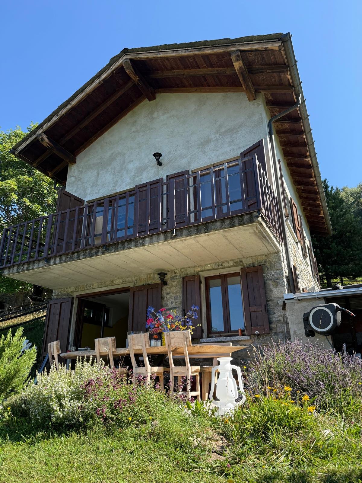 Chalet Bodone — exterieur zomer